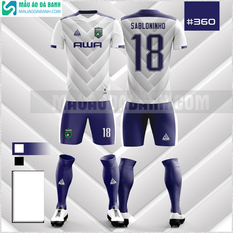 Mẫu áo bóng đá đẹp 2021 tại huyện chương mĩ MADB360
