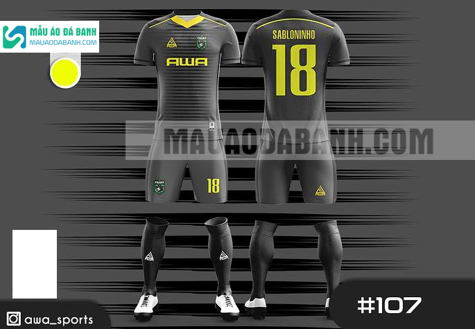 Mẫu áo bóng đá thiết kế chính hãng tại ninh thuận MADB107
