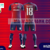 Mẫu áo bóng đá thiết kế trường báo chí và tuyên truyền MADB120
