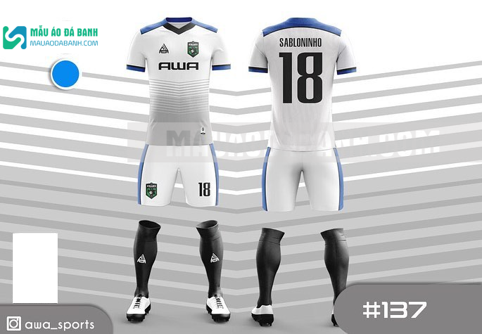 Mẫu áo bóng đá thiết kế trường đại học bách khoa MADB137
