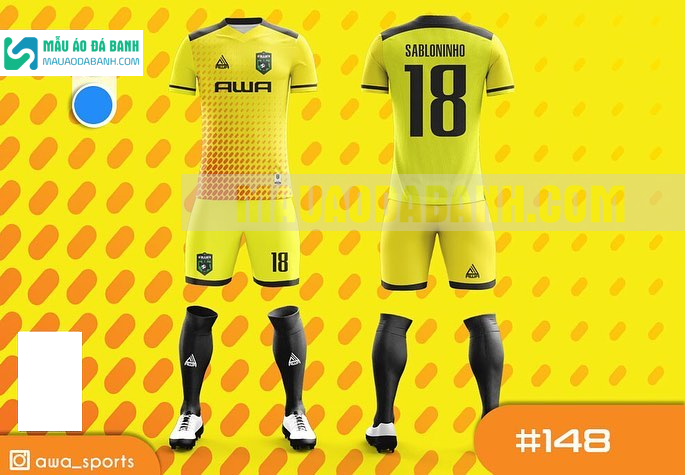 Mẫu áo bóng đá thiết kế trường đại học lâm nghiệp MADB148