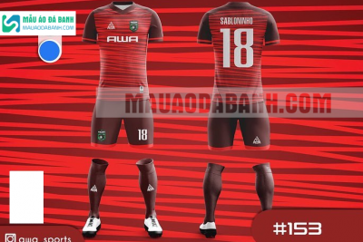 Mẫu áo bóng đá thiết kế trường đại học thủy lợi MADB153