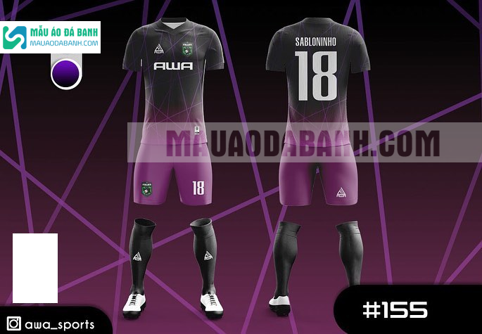 Mẫu áo bóng đá thiết kế trường đại học xây dựng MADB155