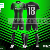 Mẫu áo bóng đá thiết kế trường học viện cảnh sát nhân dân MADB122
